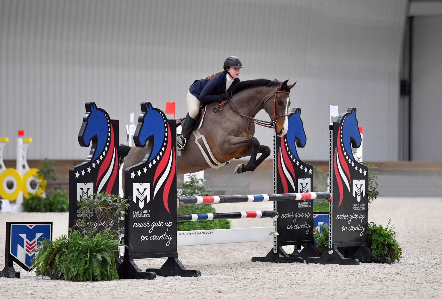 Isabella at the 2024 World Equestrian Center spring show in Florida